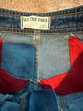 We The Free Firecracker star jeans 28 short